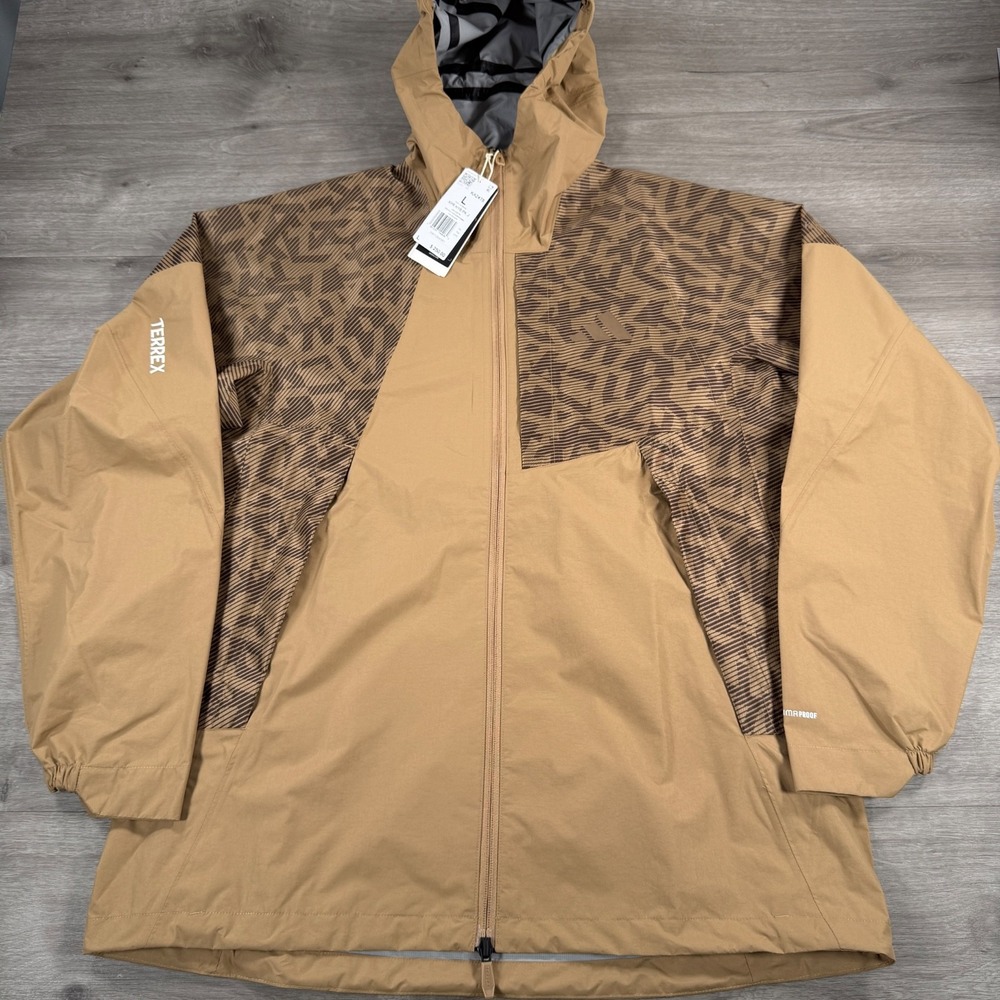 Adidas Terrex Xperior Rain Jacket 2.5 Layer Hybrid Hiking Climaproof KA2478